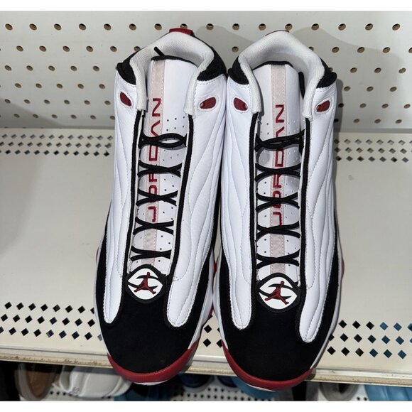 Jordan Pro Strong White Black Gym Red Mens Basketball Shoes Size 11.5 DC8418-116 - Picture 4 of 9
